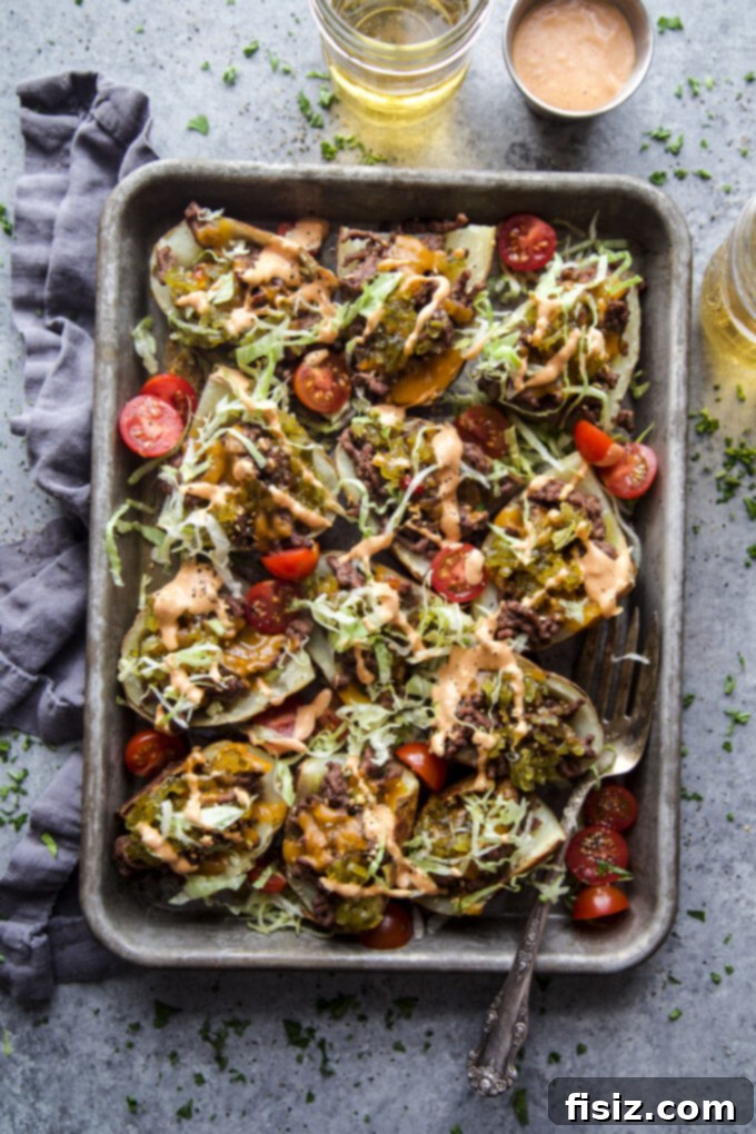 Giant Mac Potato Skins 2 EASY BIG MAC POTATO SKINS