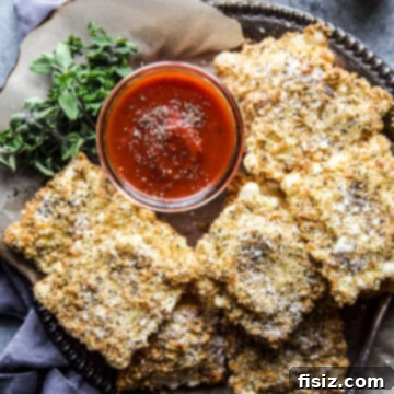 Easy Air Fryer Four Cheese Ravioli