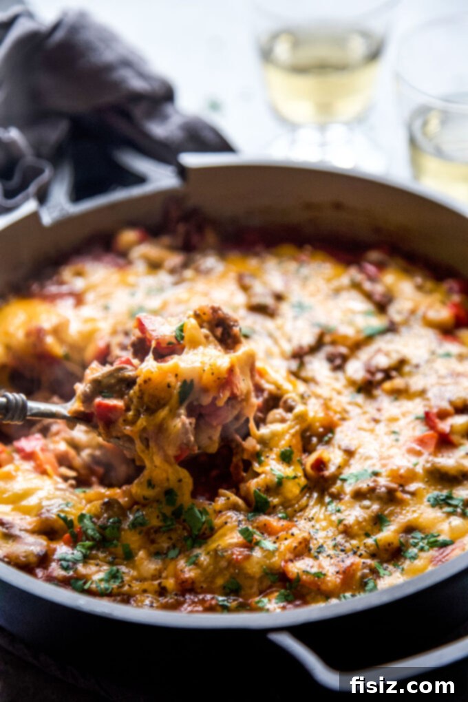 Homestyle Sloppy Joe Turkey Bake 3 Spoonful of cheesy turkey sloppy joe casserole.