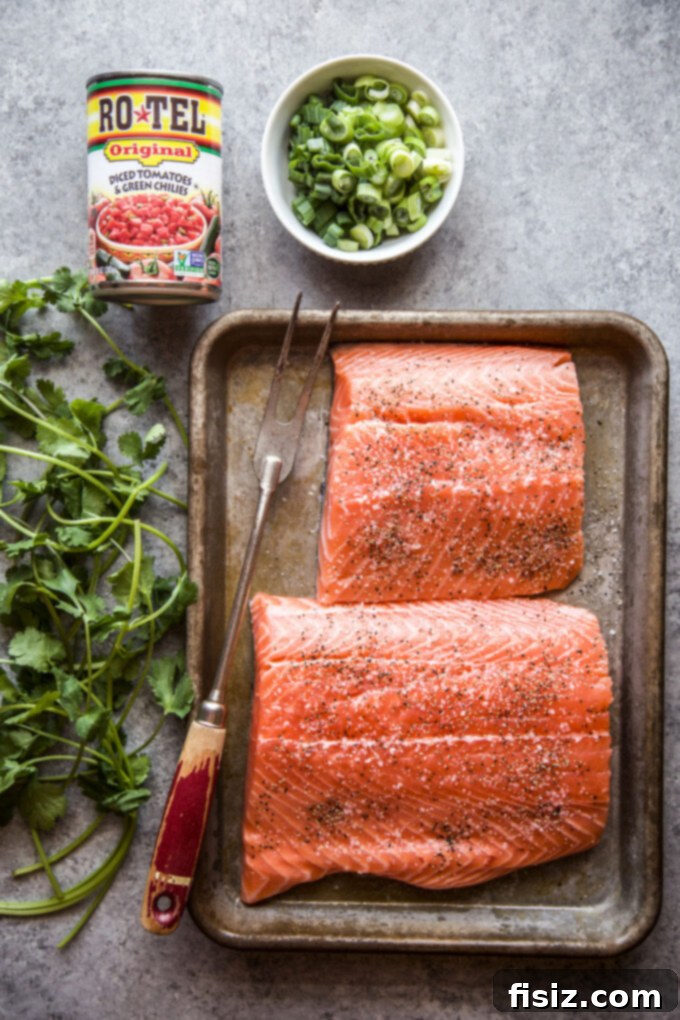 ingredients used to make this Cilantro Tomato Smoked Salmon www.thecuriousplate.com