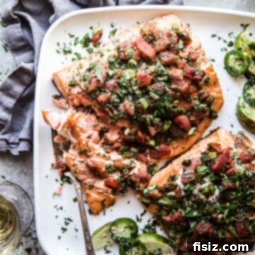 Cilantro Tomato Smoked Salmon www.thecuriousplate.com