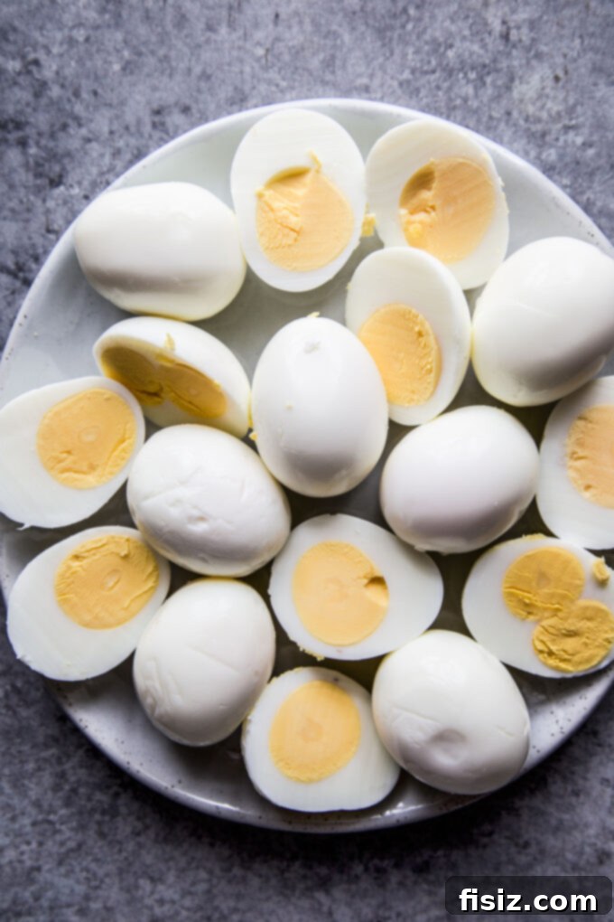 hard boiled eggs
