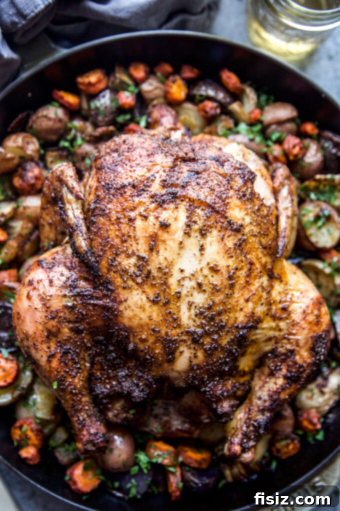 One-Skillet Mexican Chicken ready for the oven