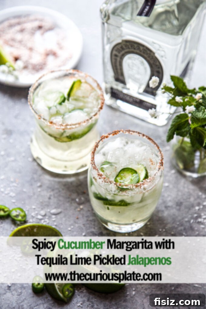 Cucumber Margarita with a Tequila Lime Jalapeño Zing 9 A person enjoying a Spicy Cucumber Margarita in a relaxed outdoor setting, emphasizing the refreshing and enjoyable experience.