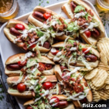 Gourmet Cobb Hot Dogs 9 Easy Cobb Style Hot Dogs www.thecuriousplate.com