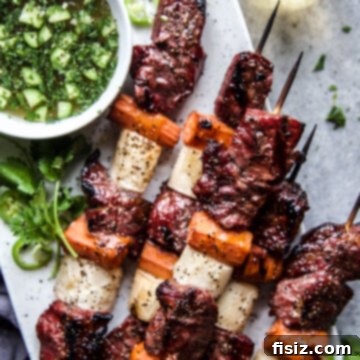 Banh Mi Flavored Beef Skewers 9 banh mi beef kebabs www.thecuriousplate.com