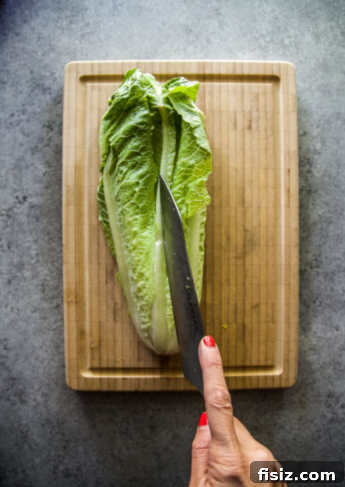 Charred Romaine with Golden Garlic Crumbs 5 Panko breadcrumbs mixed with minced garlic and grated Parmesan cheese.