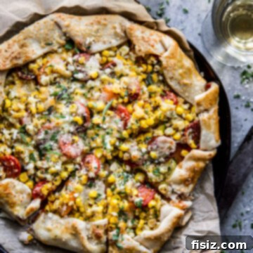 Garden Veggie Parmesan Tart www.thecuriousplate.com.