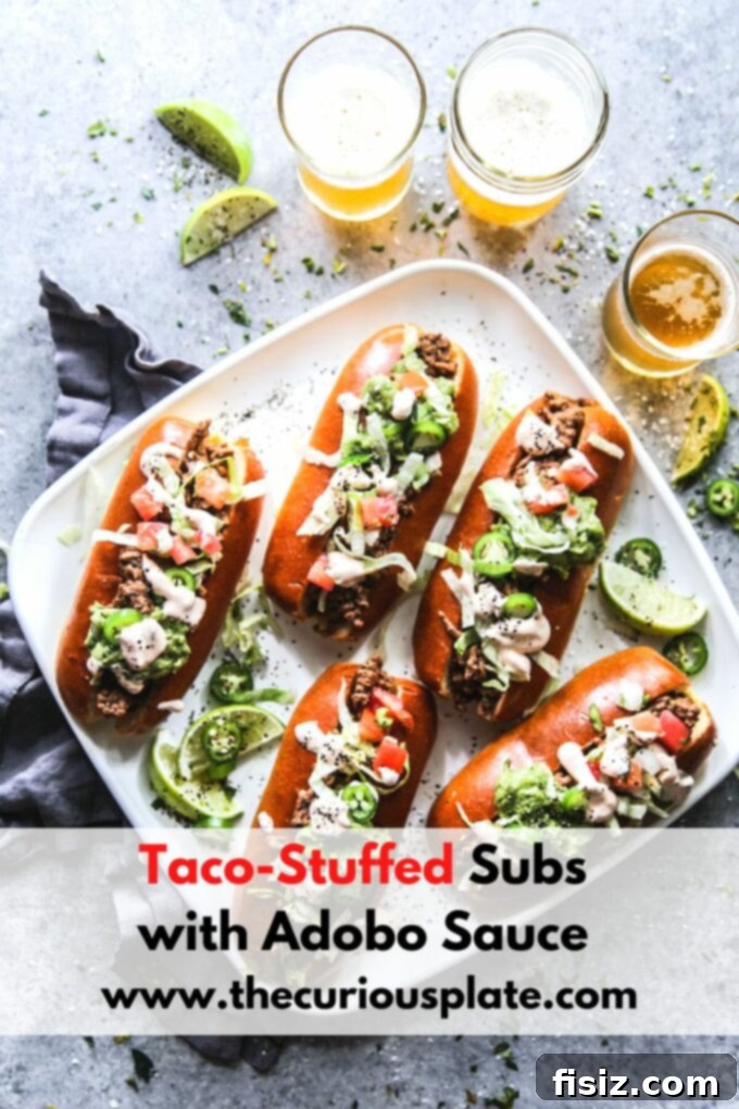 Adobo-Loaded Taco Subs 9 www.thecuriousplate.com