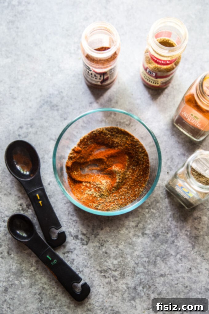 Loaded Cheesy Chili Peppers 3 seasonings to make the chili - paprika, celery seed, cumin, chili powder