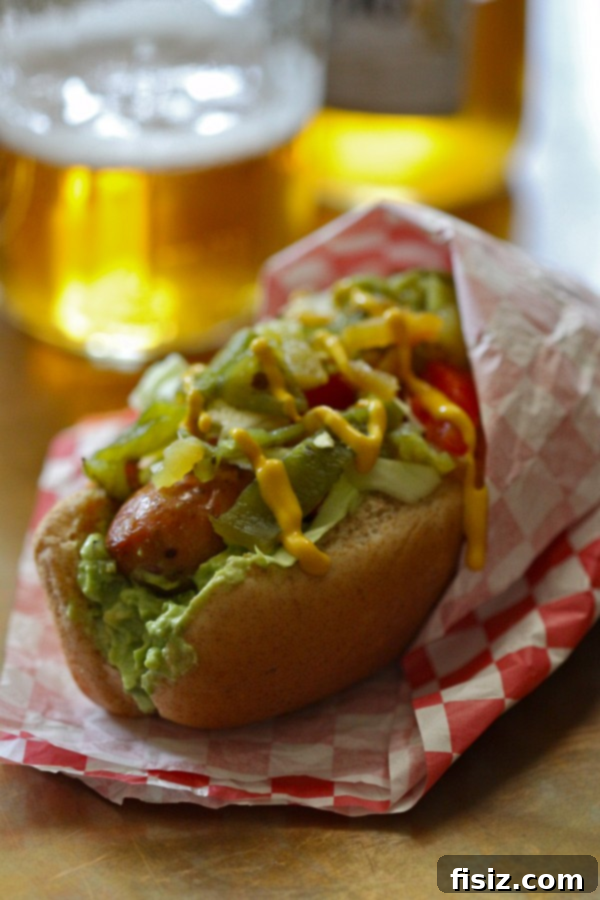 October's Most Anticipated Creations 11 Grilled Andouille Chicken Sausage Brats with Fresh Hatch Chiles