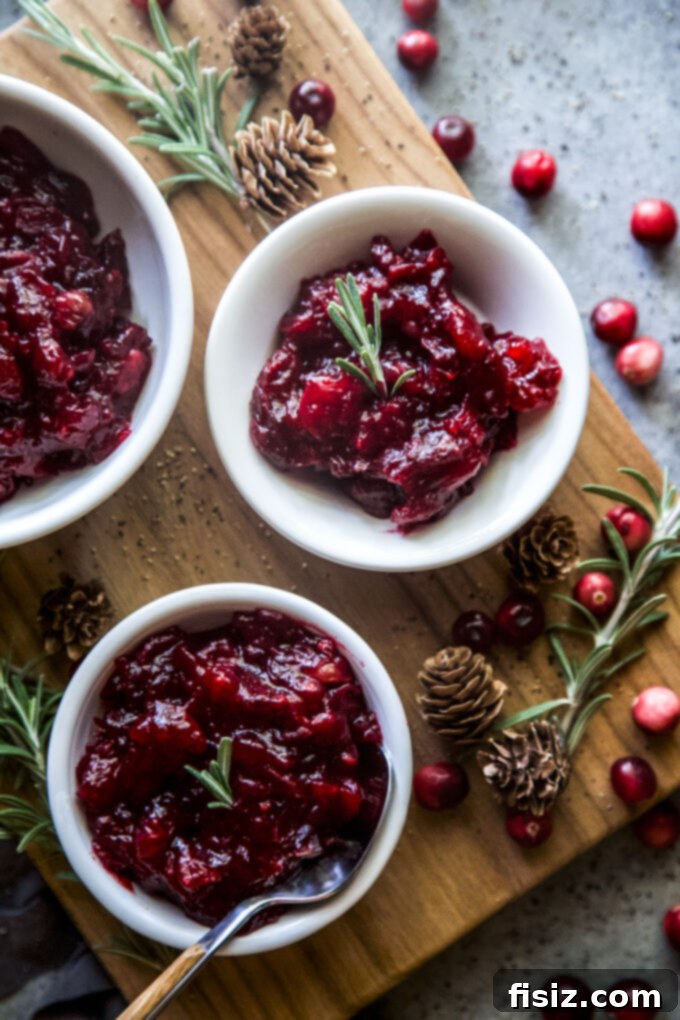 Heirloom Homemade Cranberry Sauce 3 Classic Homemade Cranberry Sauce