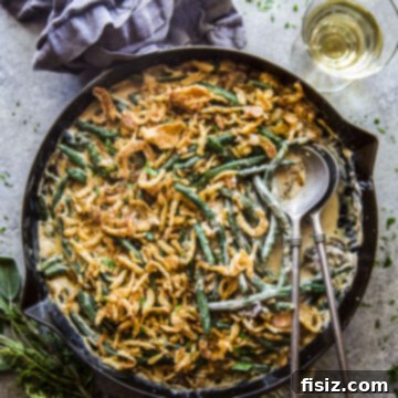 One-Pan Green Bean Casserole 11 homemade green bean skillet casserole