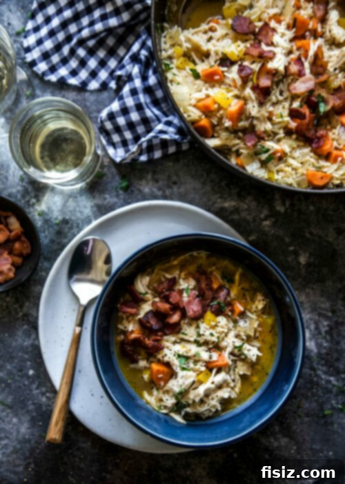My Exciting November Projects 7 Peri-Peri Turkey & Rice Soup - a flavorful and filling soup for fall.