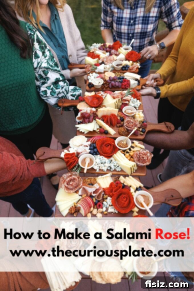 The Art of the Salami Rose 12 how to make a salami rose