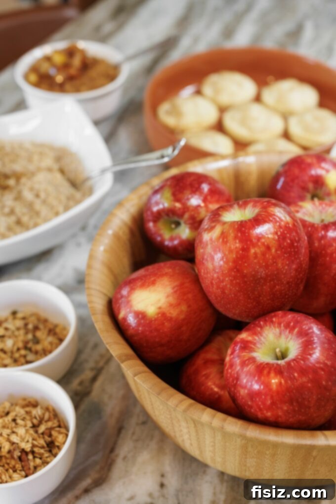 The Art of the Salami Rose 8 JUICI apples in a bowl