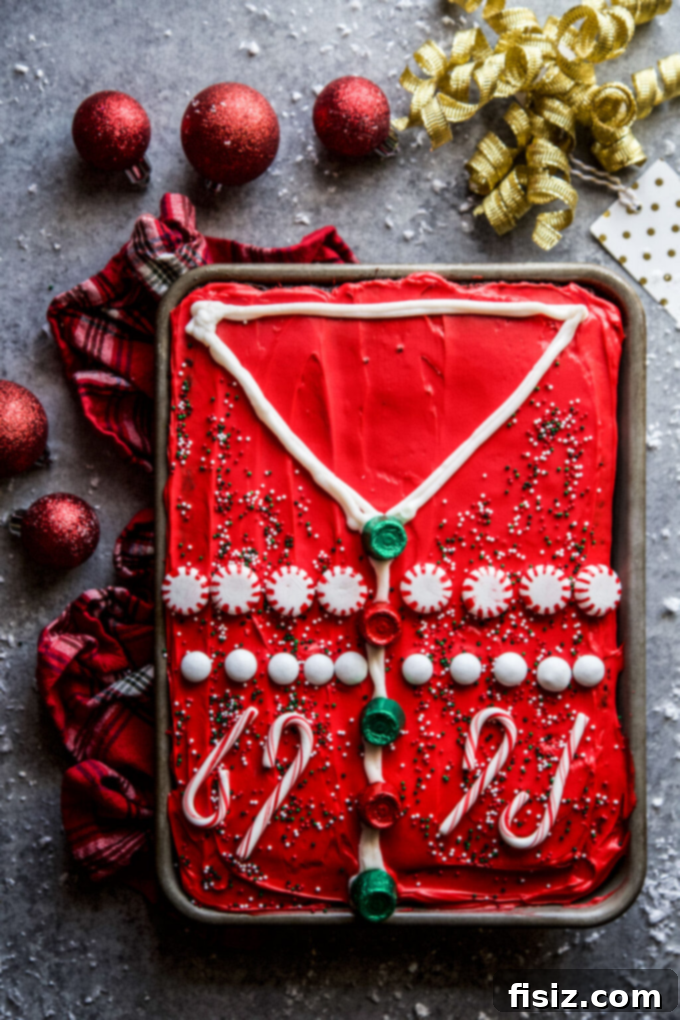 Exciting December Makes 2 Festive Ugly Sweater Christmas Cake - A delightful holiday dessert idea for December celebrations
