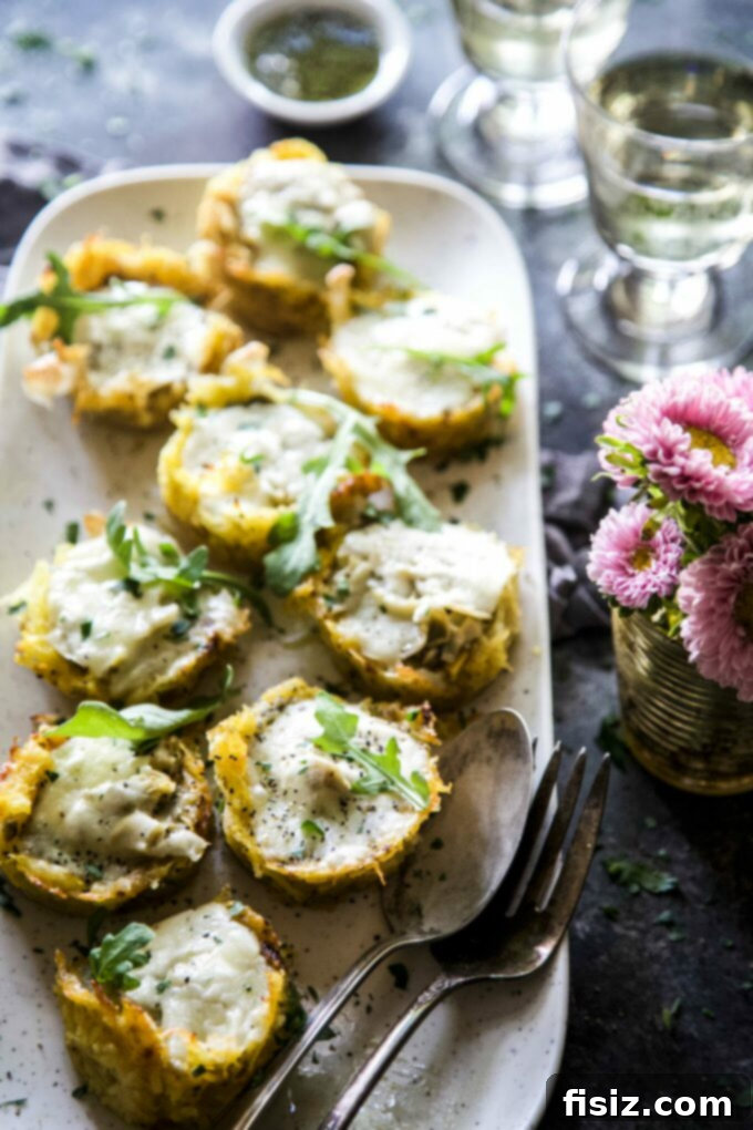 Exciting December Makes 4 Burrata & Pesto Spaghetti Squash Muffin Pizzas - A creative way to enjoy winter squash