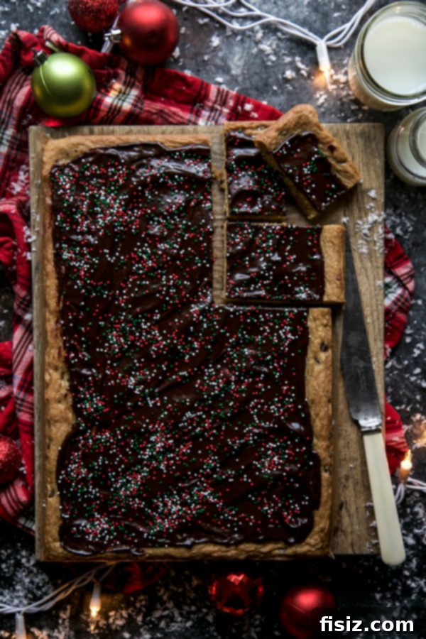 31 Irresistible Christmas Recipes You Need to Make Now 5 Peppermint Chocolate Chip Cookie Bars for Christmas