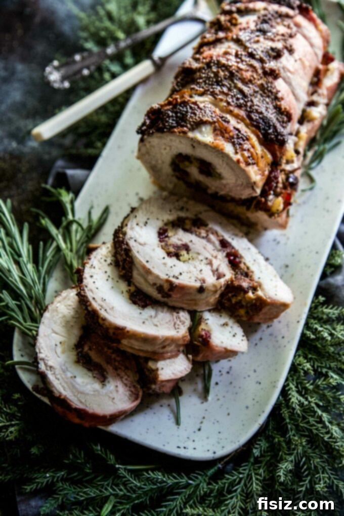 31 Irresistible Christmas Recipes You Need to Make Now 6 Bacon & Cranberry Stuffed Pork Tenderloin for Christmas Dinner