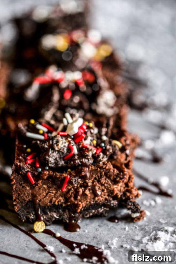 Decadent Hot Cocoa Cheesecake Bars 2 Decadent Hot Cocoa Cheesecake Bars with Rich Chocolate Swirls