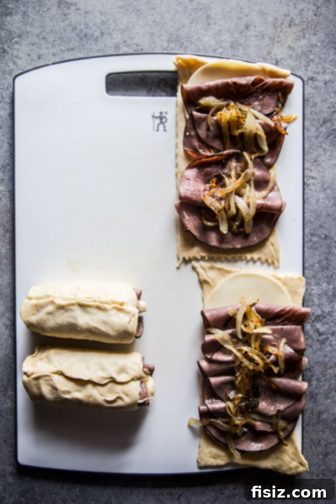 Quick French Dip Pinwheels 8 easy french dip pinwheels www.thecuriousplate.com