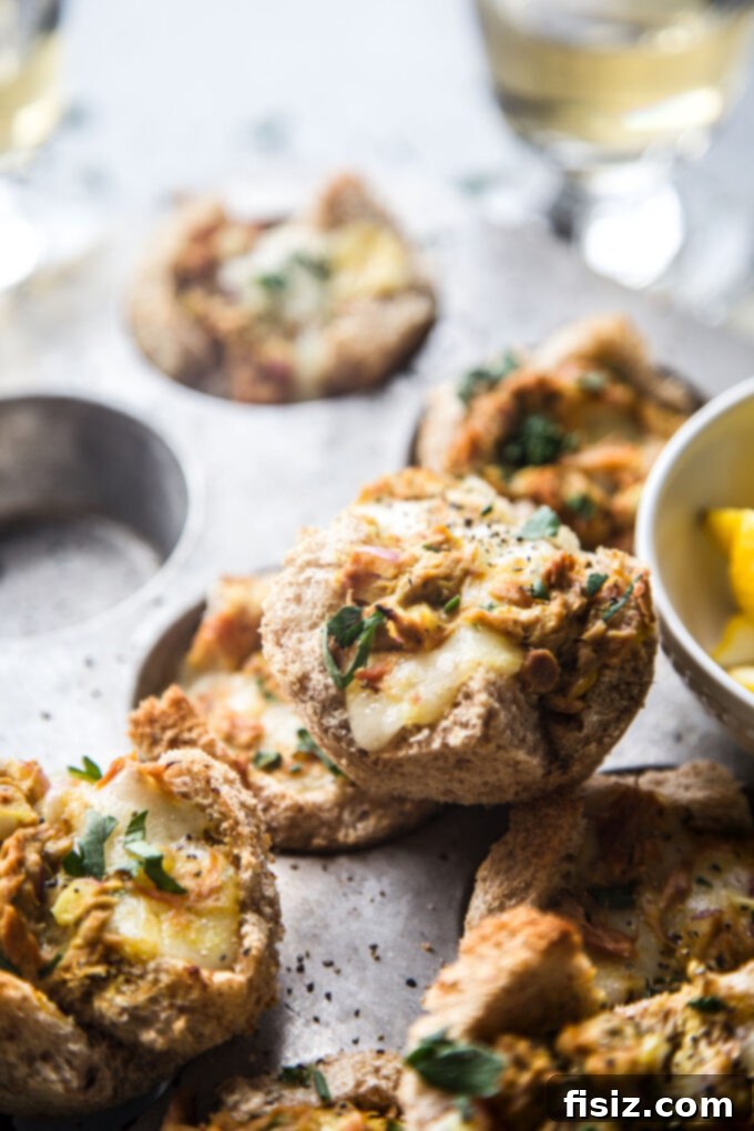 Turmeric Tuna Melts in Muffin Tins 2 Muffin Pan Turmeric Tuna Melts - The Ultimate Easy Snack and Appetizer