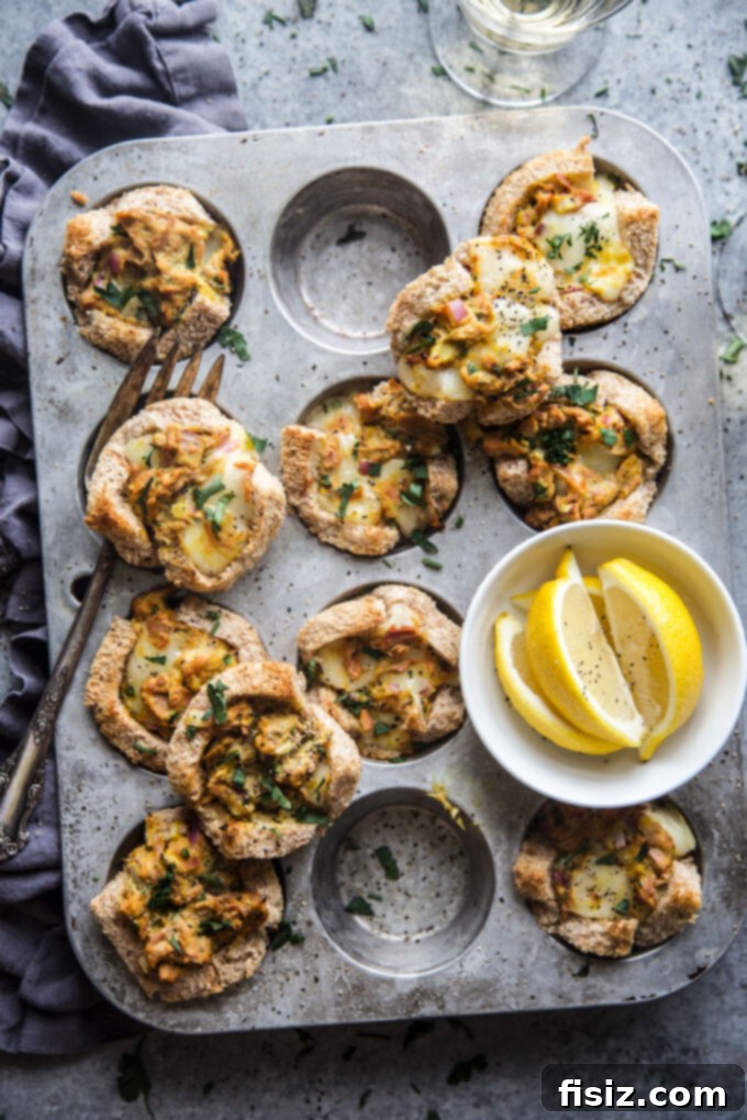 Turmeric Tuna Melts in Muffin Tins 5 Ingredients for Muffin Pan Turmeric Tuna Melts on a cutting board