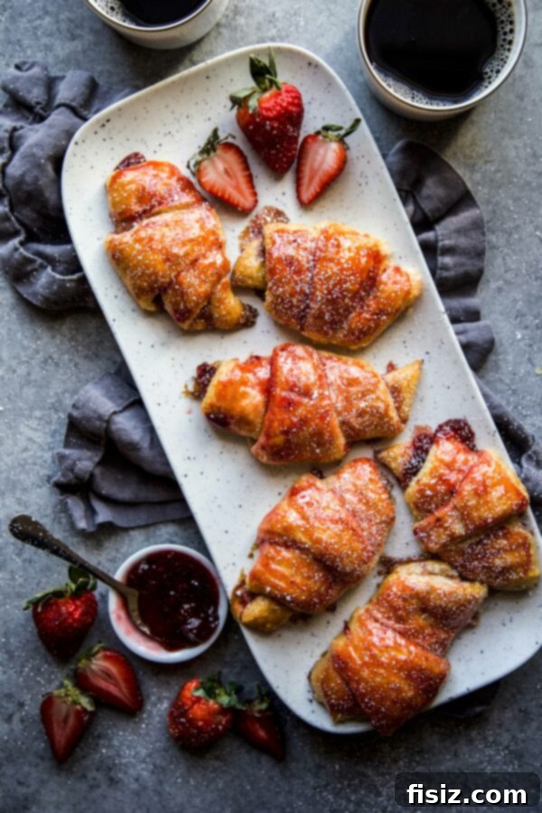 45 Delicious Recipes to Make This February 2 Easy Strawberry and Cardamom Croissants, perfect for a cozy February breakfast