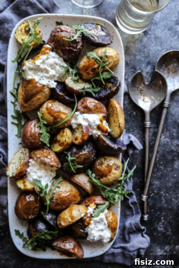 Savor Spring 30 Plus Fresh Recipes 6 Spring Roasted Potatoes with Tamarind Butter - A savory and unique spring side dish idea.