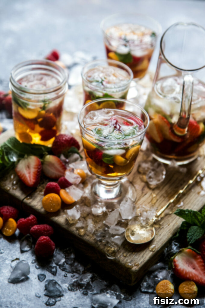 Easter Feast: 33+ Must-Try Recipes 5 Sweet Tea Sangria with Fresh Mint – A refreshing Easter beverage