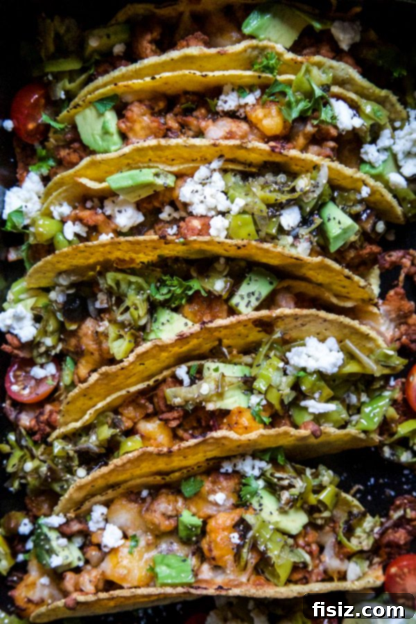 Over 33 Flavorful Cinco de Mayo Recipes 5 Al Pastor Baked Chicken Tacos with Shishito Pepper Salsa