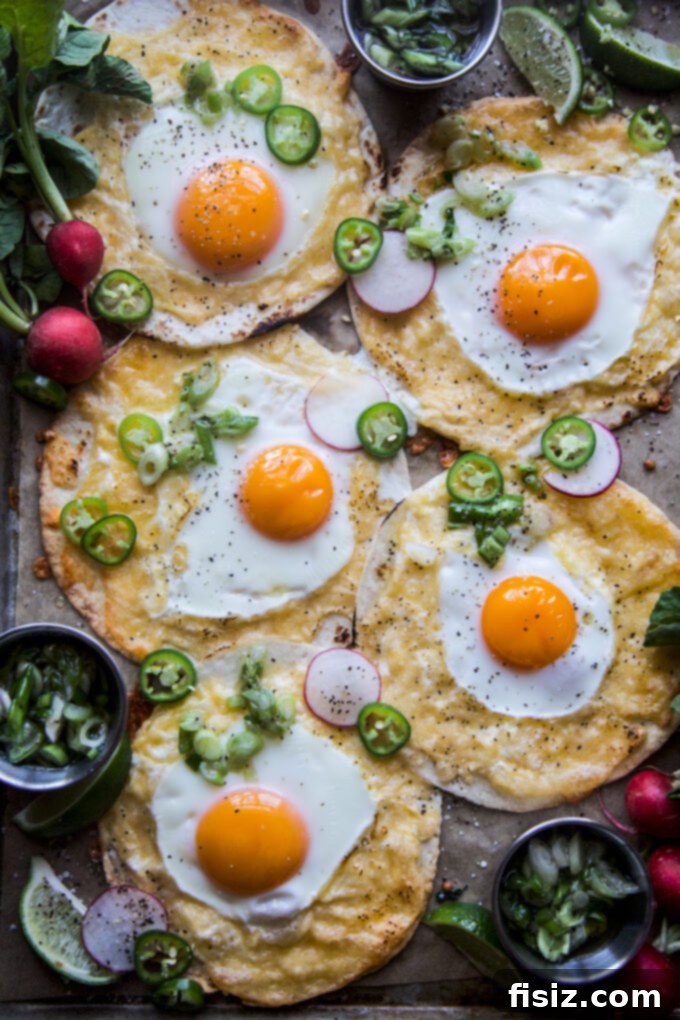 One-Pan Breakfast Tacos with Zesty Scallion Salsa 2 Crispy Sheet Pan Breakfast Tacos with vibrant Scallion Salsa, an easy and delicious meal.