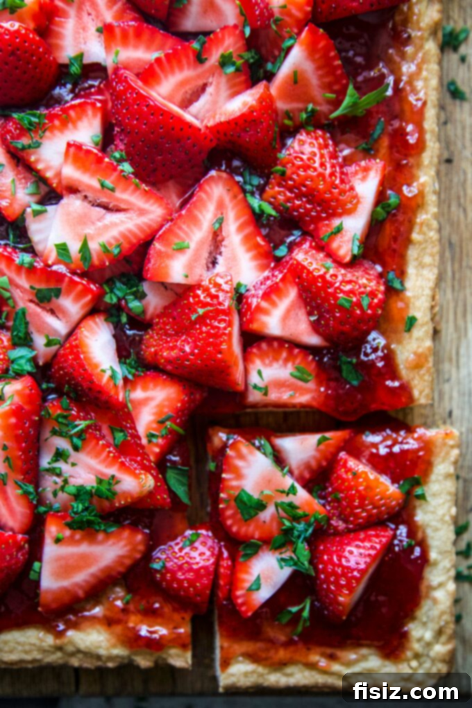 56 Must-Try Recipes for May 2 Delicious Strawberry and Peanut Butter Tart, perfect for a May dessert