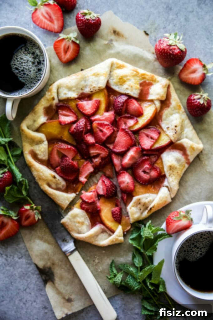 56 Must-Try Recipes for May 6 Rustic Strawberry-Peach Galette, a perfect seasonal dessert to share