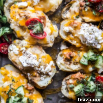 Twice-Baked Chicken Shawarma Potatoes 12 Twice-Baked Chicken Shawarma Stuffed Potatoes
