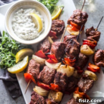 Spiced Beef Shawarma Skewers 11 Beef Shawarma Skewers