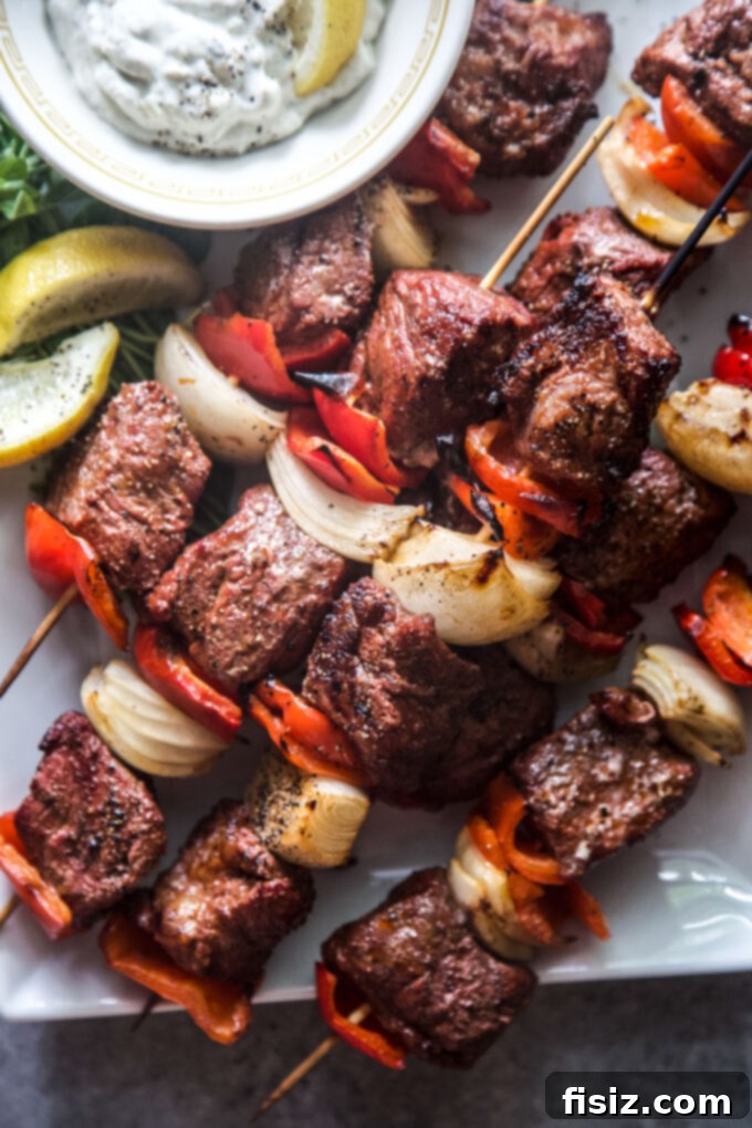 Spiced Beef Shawarma Skewers 3 Beef Shawarma Skewers