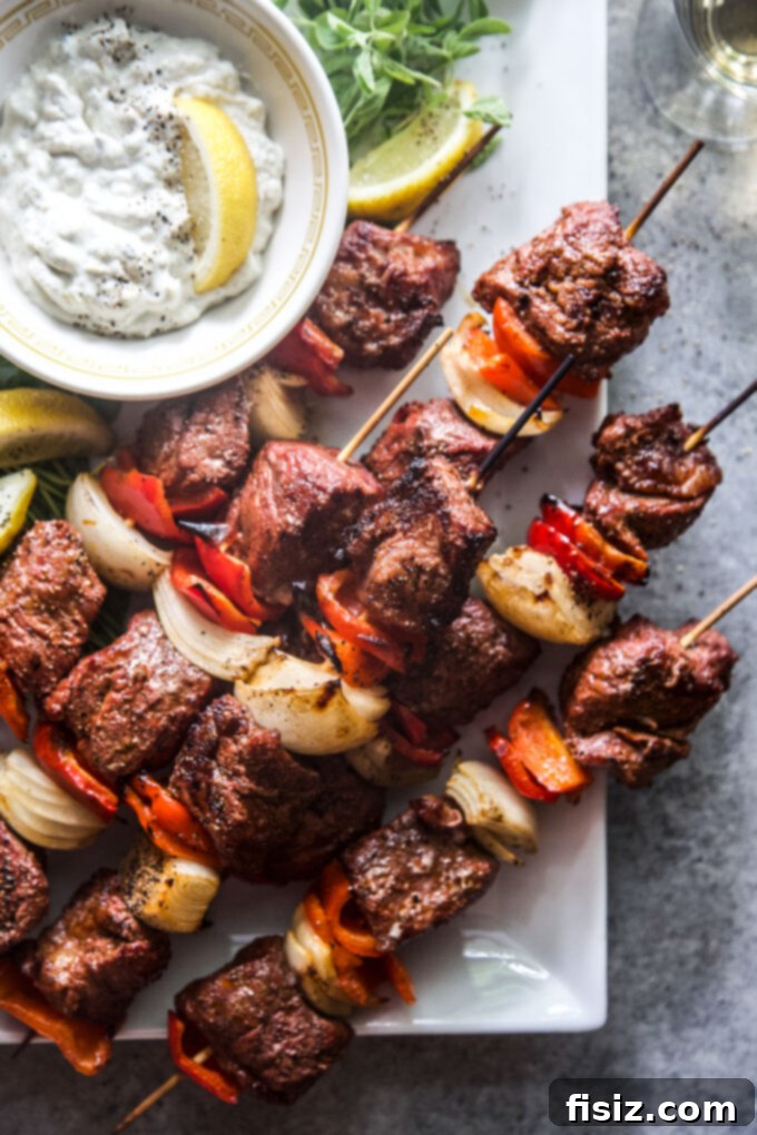 Spiced Beef Shawarma Skewers 8 Beef Shawarma Skewers