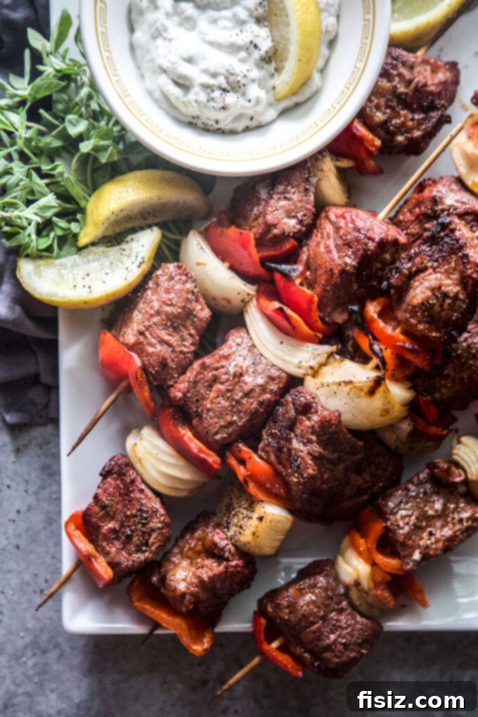 Spiced Beef Shawarma Skewers 9 Beef Shawarma Skewers