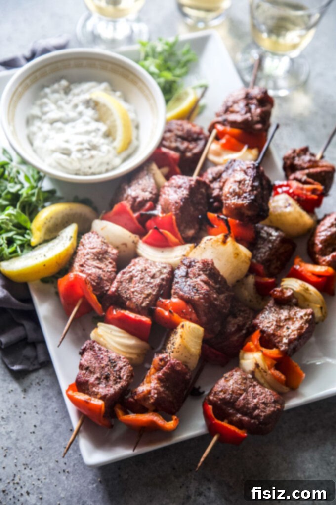 Spiced Beef Shawarma Skewers 10 Beef Shawarma Skewers