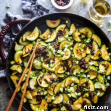 Spiced Zucchini with Chili Crisp