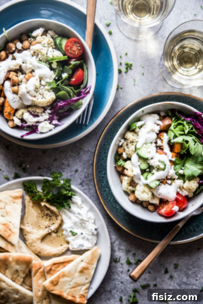 Effortless Evenings: Quick Back-to-School Dinners for Busy Families 3 Roasted Veggie Za’atar Bowls - a healthy and delicious vegetarian back-to-school dinner option.