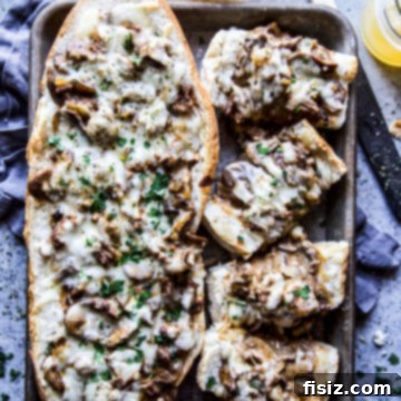 Beef Stroganoff French Bread Toasts