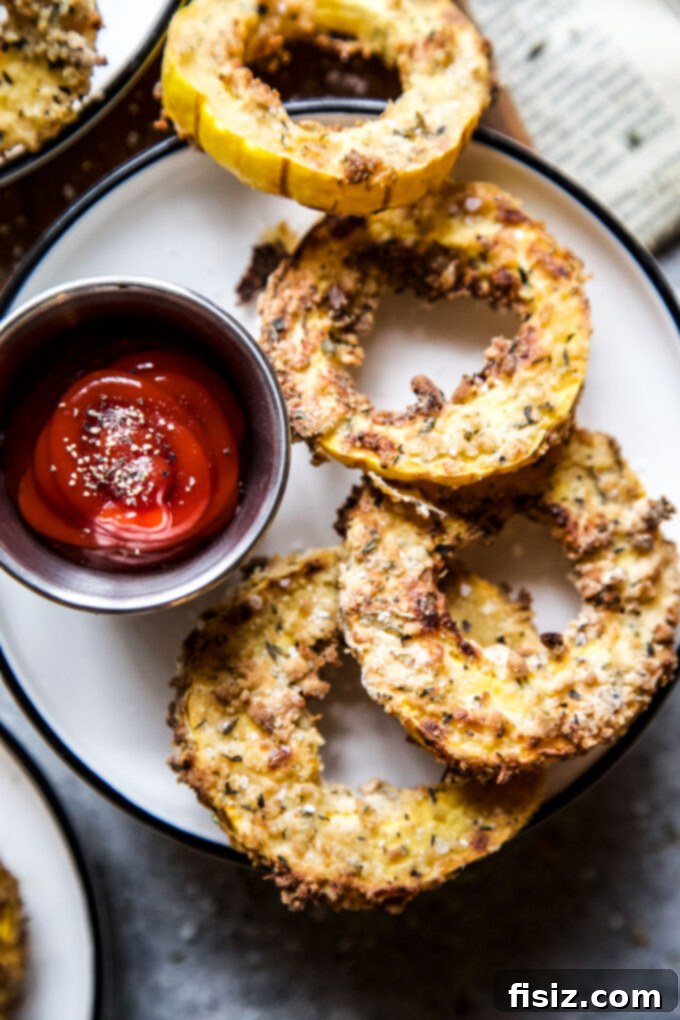 Crispy Air Fryer Squash Rings 9 Variety of Air Fryer Squash Rings with dipping sauces
