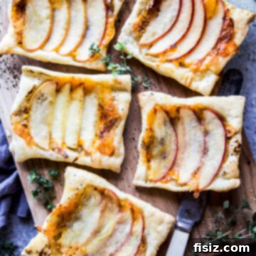 Apple & Cheddar Upside Down Tart
