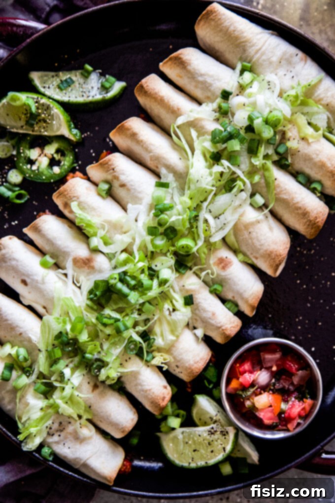 Crispy Next-Day Turkey Taquitos 7 Leftover Baked Turkey Taquitos