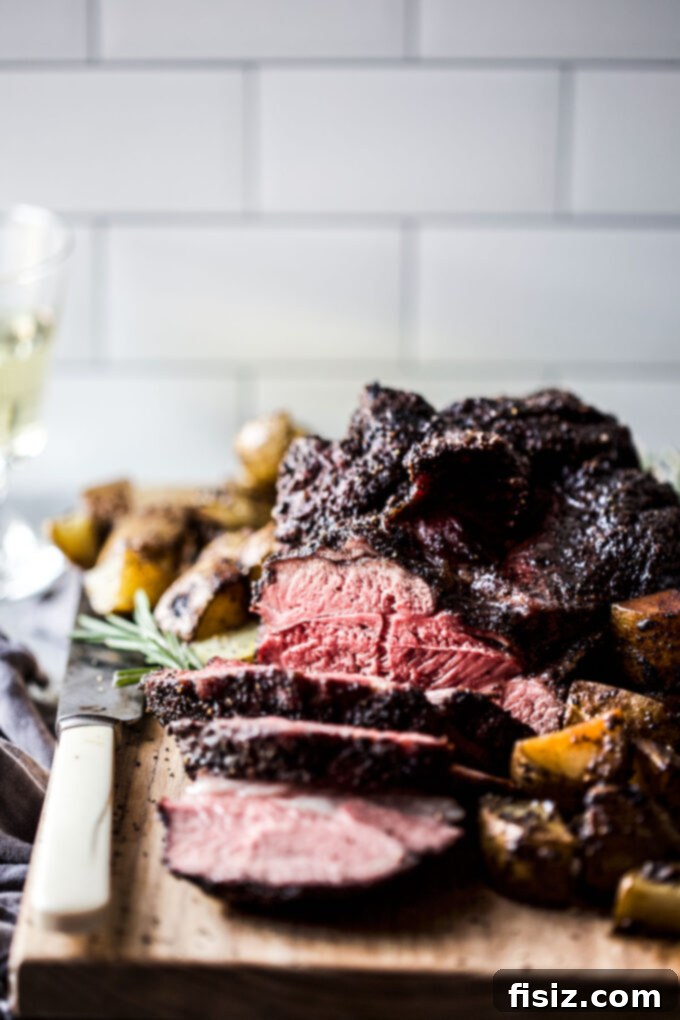 Aromatic Coffee-Crusted Boneless Lamb Leg Roast 2 Oven Roasted Boneless Lamb Leg Roast with Coffee Crust www.thecuriousplate.com