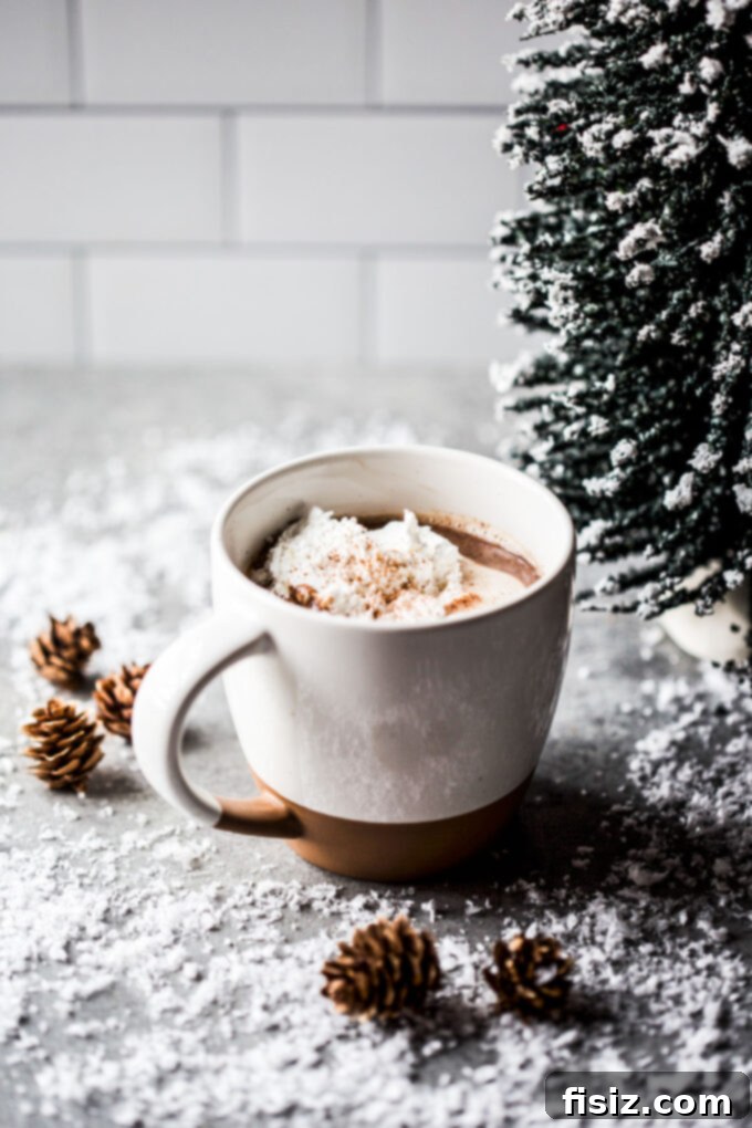 Decadent Tahini Hot Chocolate 3 easy tahini hot chocolate