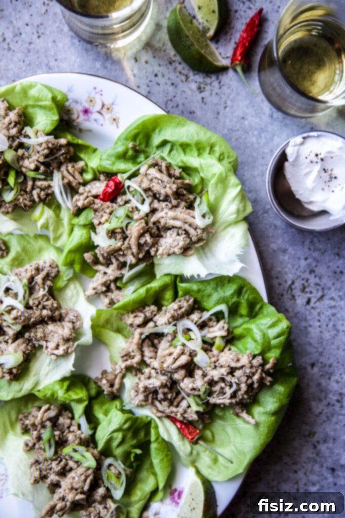 Crisp Jerk Chicken Lettuce Wraps 3 Fresh and spicy Jerk Chicken Lettuce Cups
